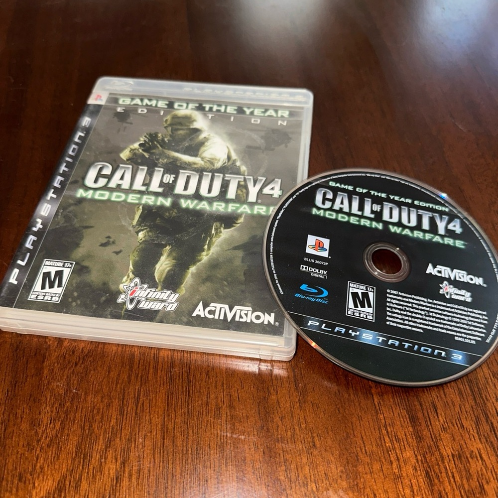 Call of Duty 4: Modern Warfare Game of the Year Edition for PlayStation 3